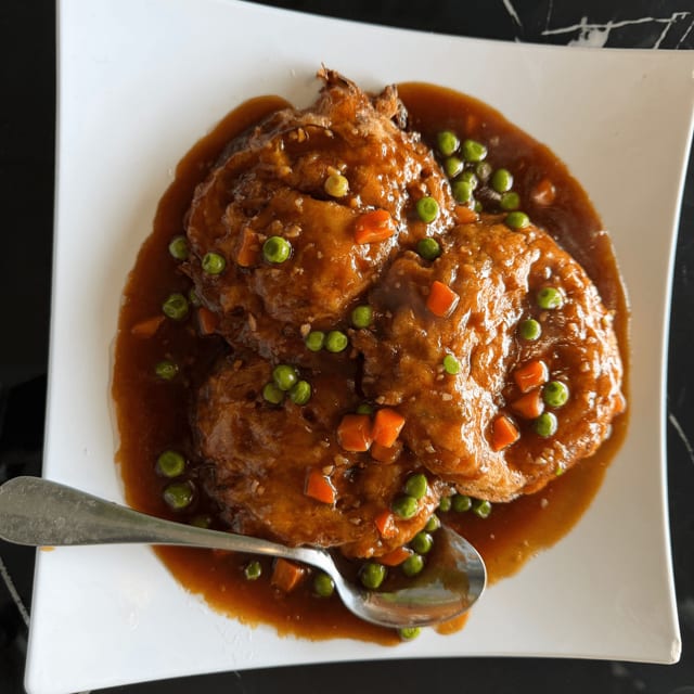 Pork Egg Foo Yeung.